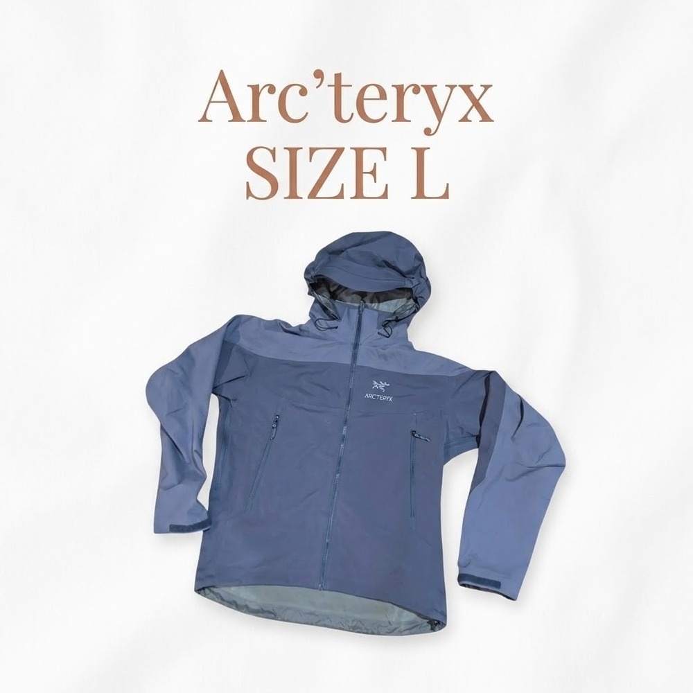 Retired Arc'teryx Venta SV Jacket Mens L Slate Blue Gore Windstopper Mint